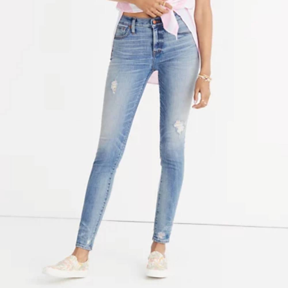 Madewell 9" High Rise Skinny Jeans